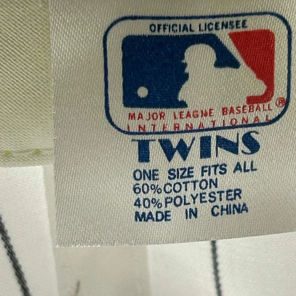 Vintage Chicago White Sox Hat Men Pinstripe Twins Enterprise Snap Back Cap New